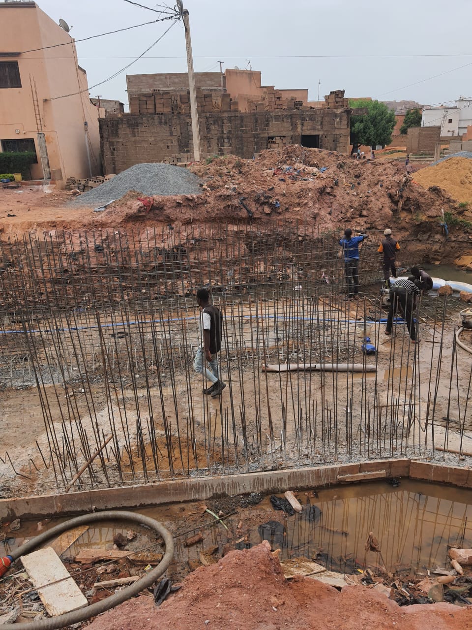 Projet MOHA COM - Chantier de construction MOHA COM