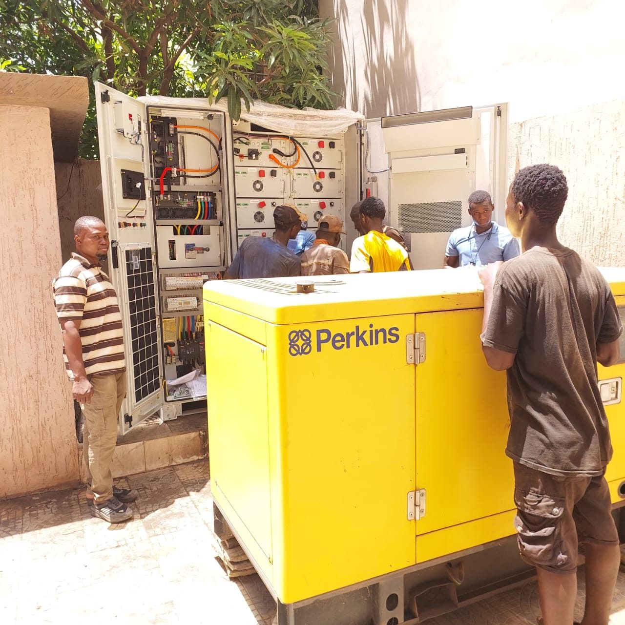Installation electrique HTA BT realisee par MOHA COM SARL